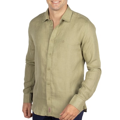 Chemise en lin natural SHILTON