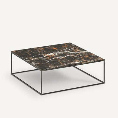 Mesa de centro em mármore âmbar, Mahaut AM.PM