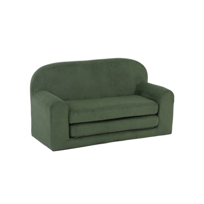 Canapé lit enfant velours côtelé dépliable CLEO SWEEEK
