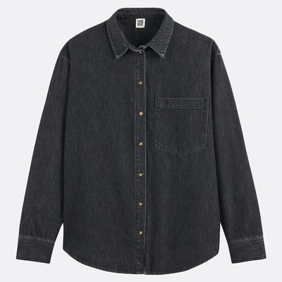 Denim overhemd van puur katoen, Signature MARLÈNE LA REDOUTE COLLECTIONS