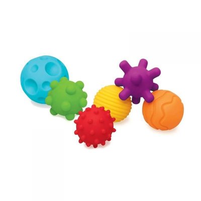 Lot de 6 balles Sensorielles INFANTINO