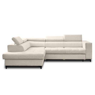 Canapé d'Angle Convertible en Tissu 5 places - OLINDA LISA DESIGN