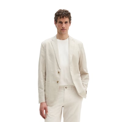 Veste shaped en mélange de coton et de lin bio MARC O'POLO