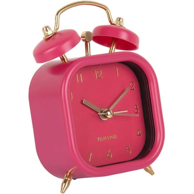 Réveil carré effet métallisé Glam Square PRESENT TIME