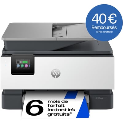 Imprimante jet d'encre OfficeJet Pro 9122e éligible Instant Ink HP