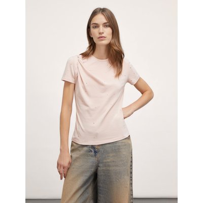 T-shirt en jersey de coton stretch MOTIVI