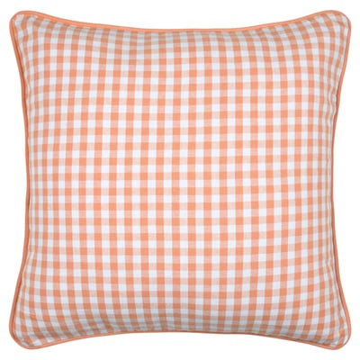 Coussin décoratif motif vichy en polycoton LOVELY CASA