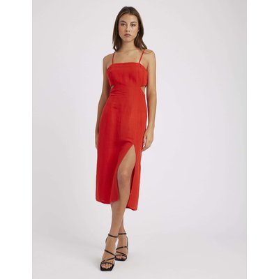 Robe rouge ado hot sale