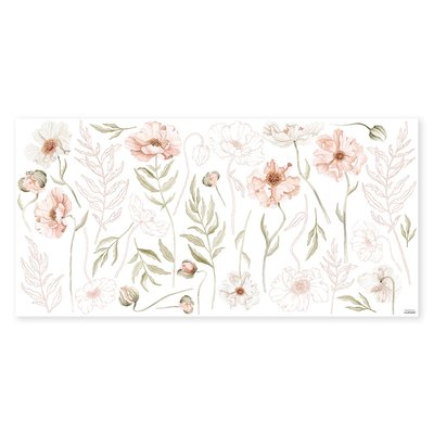 Grand sticker grands coquelicots POPPIES LILIPINSO