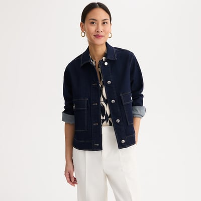 Veste en jean, coupe ample ANNE WEYBURN
