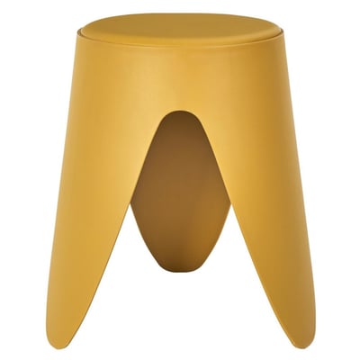 Tabouret Eve Jaune Moutarde DECORATIE