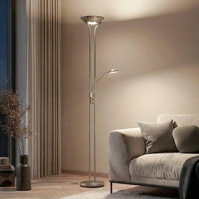 Lampadaire en métal moderneLED, Josefin LINDBY