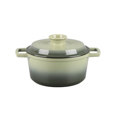 Cocotte en fonte ronde 20cm - "Masseiron Olivine" LAGUIOLE CUISSON