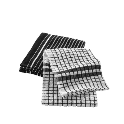 Lot de 2 torchons eponge 50 x 70 cm Classico rouge EDEN