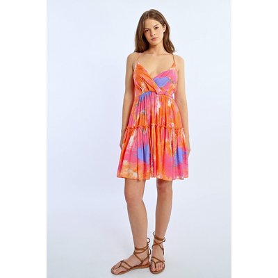 Robe plissée colorée LILI SIDONIO