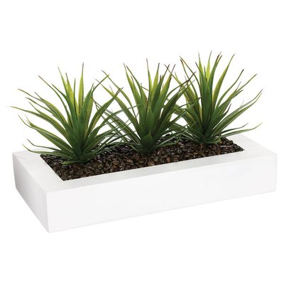 Centre de table 3 aloe vera artificielle ATMOSPHERA