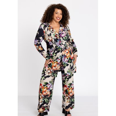 Pantalon imprimée floral YOEK