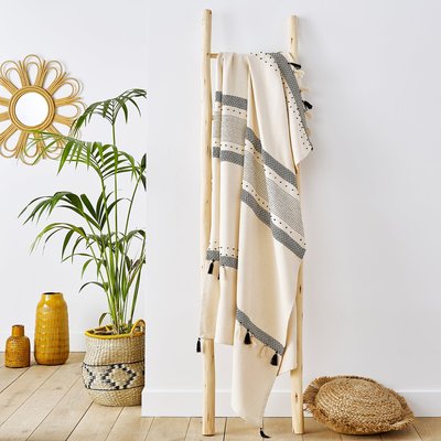 Plaid écru PARFETO LA REDOUTE INTERIEURS