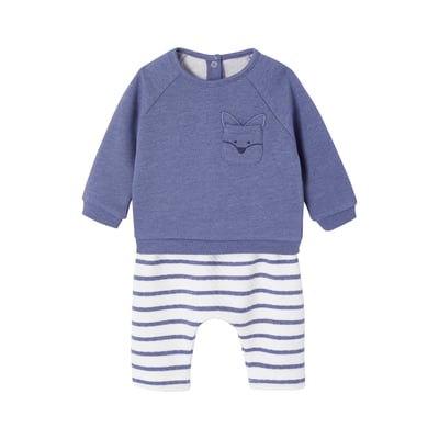 Ensemble bébé sweat et pantalon ATELIER VERTBAUDET