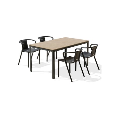 Ensemble repas de jardin en aluminium BOSTON DCB GARDEN