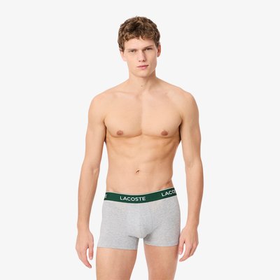 Lot de 3 boxers courts coton LACOSTE