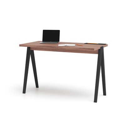 Bureau en mélamine et hêtre cérusée, Colmar XL HERDASA