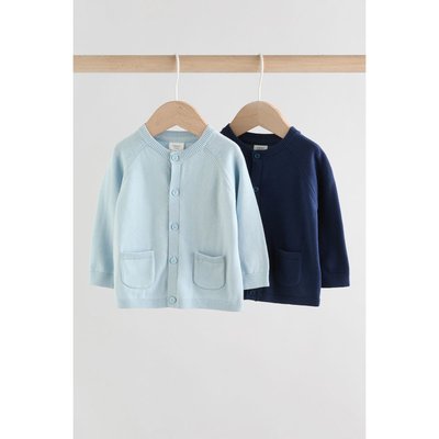 Cardigan bébé en maille 100 % coton, lot de 2 NEXT