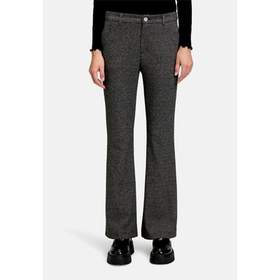 Pantalon en toile à plis repassés CARTOON