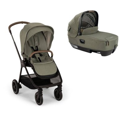 Poussette duo TRIV Next + Nacelle CARI Next Pine NUNA