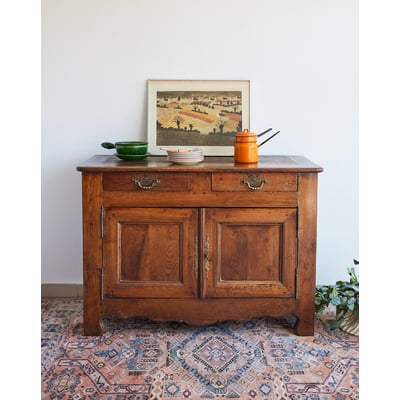 Buffet en chêne massif Gilbert N°1671 - Bon état DEBONGOUT