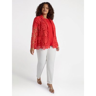 Blazer en dentelle avec fausses poches à rabat FIORELLA RUBINO