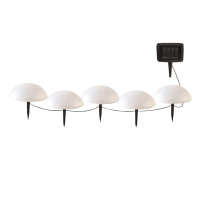 5 demi boules solaires à piquer HALF MOON LUMISKY