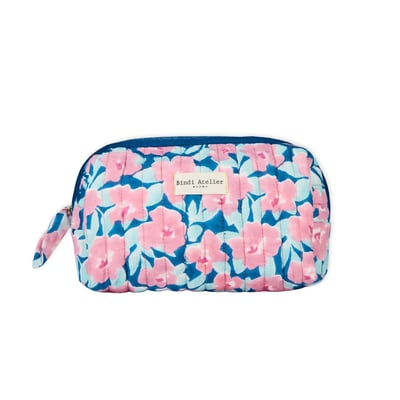 Trousse maquillage imprimée Posy BINDI ATELIER