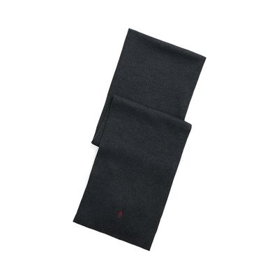 Echarpe en laine mérinos logo brodé POLO RALPH LAUREN