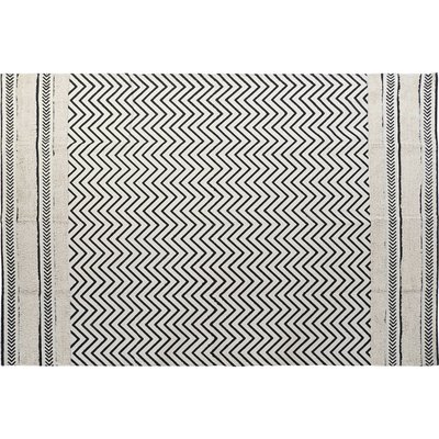 Tapis en coton, motif zigzag RECOLLECTION