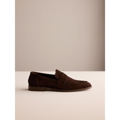 Mocassins flexibles en daim signature NEXT
