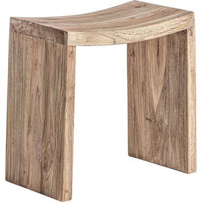 Tabouret en bois de teck, S.lux RECOLLECTION