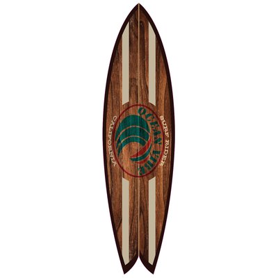 Planche de surf décorative ocean vibe HEXOA