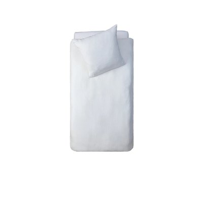 Housse de couette + taie Gaze de coton enfant uni EDEN