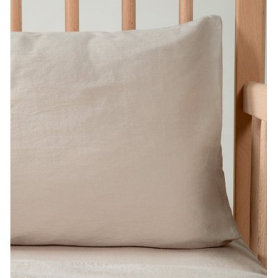 Taie d'oreiller SATIN DE COTON BIO LAVÉ KADOLIS