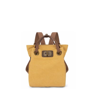 Sac à dos en toile et cuir TRINITE S OH MY BAG