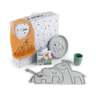 Boîte cadeau accessoires repas en silicone DONE BY DEER