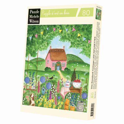Le cottage bouton de rose Les Infusettes PUZZLE MICHELE WILSON