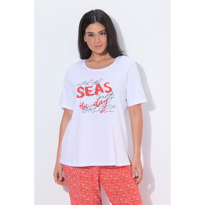 T-shirt avec message ULLA POPKEN