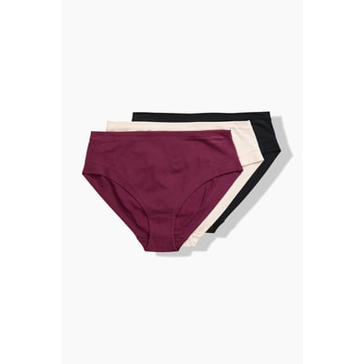 Lot de 3 slips midi, matière ultra-douce ULLA POPKEN