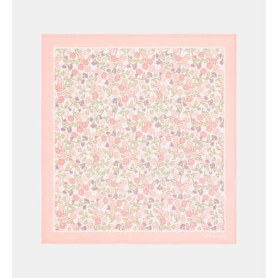 Foulard tandana motif floral en coton bio CADET ROUSSELLE