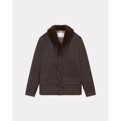 Manteau en cuir CAMERAMAN CUIR CHEVIGNON