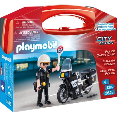 Petite mallette de police PLAYMOBIL