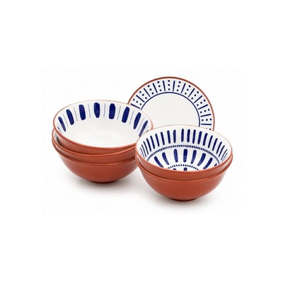 Lot de 6 petits bols, SANTORIN ARTIME