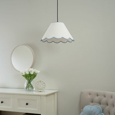 Florie Large Scallop Trim Shade SO'HOME